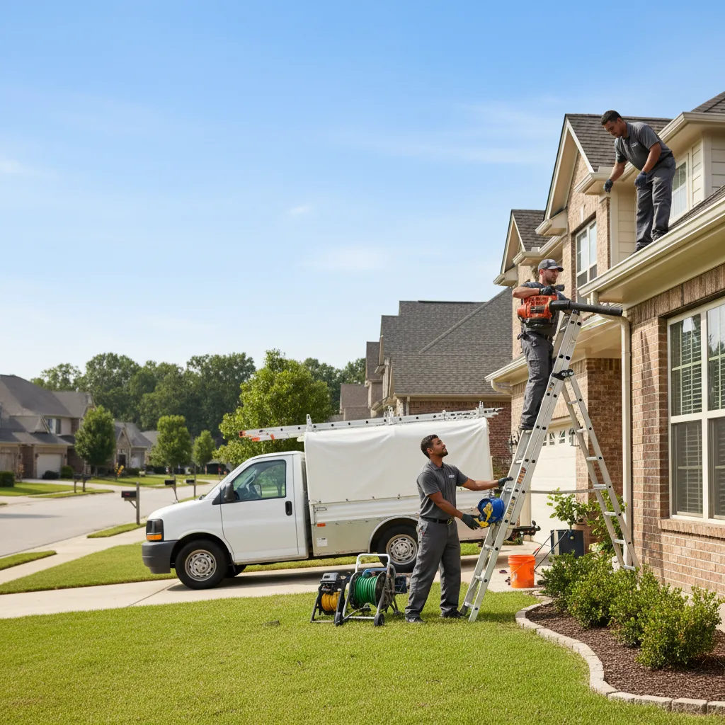 Home Gutter Service in Poteau, OK near me